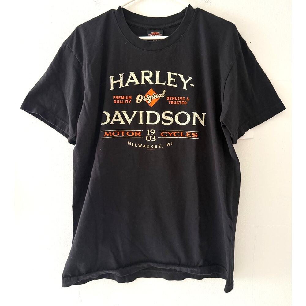 Harley-Davidson Sturgis Black Hills SD Rally T-Shirt Large Black Mount Rushmore